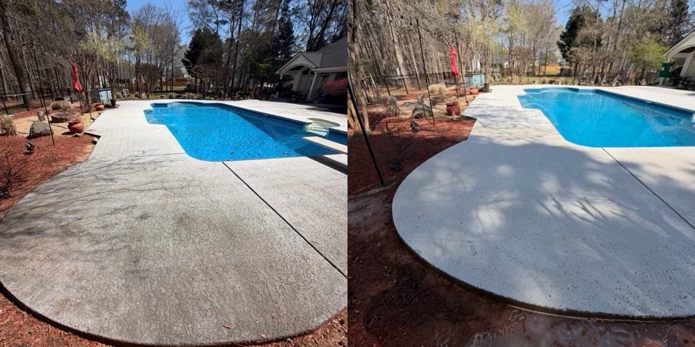Top Quality Pool Deck Cleaning 