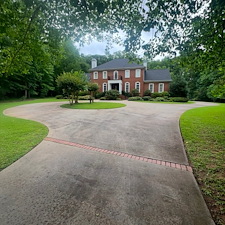 Driveway washing