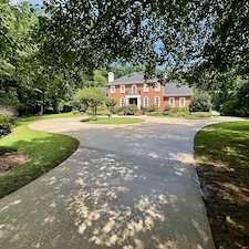 Driveway washing