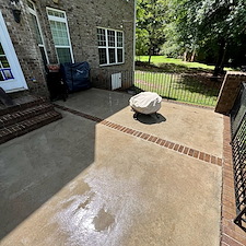 Patio cleaning