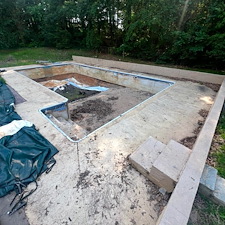 Pool deck cleaning